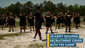 US Army solves recruitment crisis with fat camp
