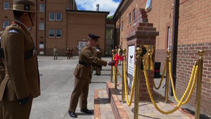 Gurkha Company Catterick Unveil New Monument To The Fallen