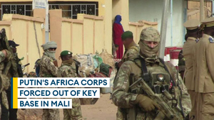 Putin losing grip on Mali as troops forced to withdraw from base
