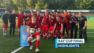 RAF Leeming stage impressive comeback to win RAF Cup Final