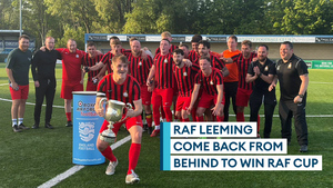 RAF Leeming stage impressive comeback to win RAF Cup Final