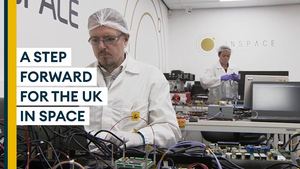 A look inside the home of Britain's future military surveillance satellites