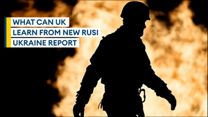 Battlefield evolving - and so are the lessons the UK can learn