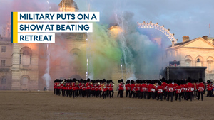 Spectacular Beating Retreat performance wows crowds