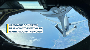 US Pegasus aircraft completes incredible flight around the globe