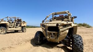 Amazing First-Hand Views As Royal Marines Learn To Drive MRZR Light Strike Vehicle