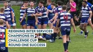 Royal Navy win Challenge Cup first round match in Portsmouth