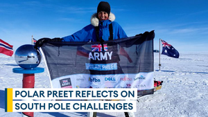 Polar Preet recalls how military training helped in her Antarctica adventure