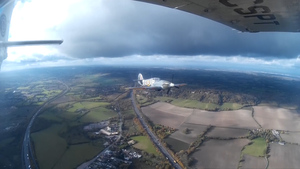 Daughter Of WW2 Pilot Takes To Skies In Father's Hurricane