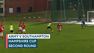 Army beaten by Southampton Academy in cup clash