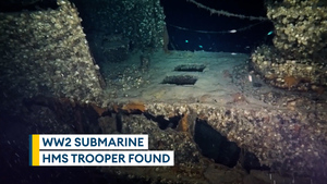Wreck of British submarine sunk during WW2 finally found