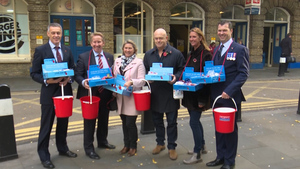 Celebrities And Service Personnel Join Forces For London Poppy Day