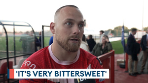 British Army players reacts to Army's 'bittersweet' victory over RAF
