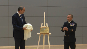 Martin Johnson Opens Naval College Gym Honouring Great War Hero