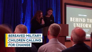 Bereaved military children campaign for change in schools