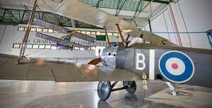 Sopwith Camel Goes on Display at the RAF Museum