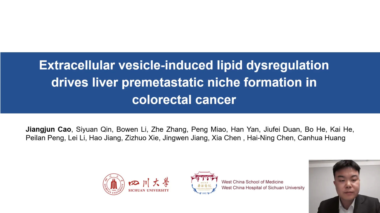 Extracellular vesicle-induced lipid dysregulation drives liver