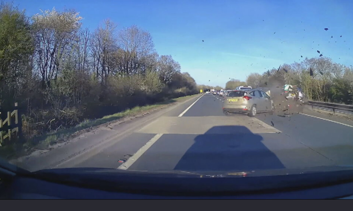 driver distracted by dropped cigarette bentley Pregnant mother left with serious injuries after driver crashed into her  car whilst online gambling