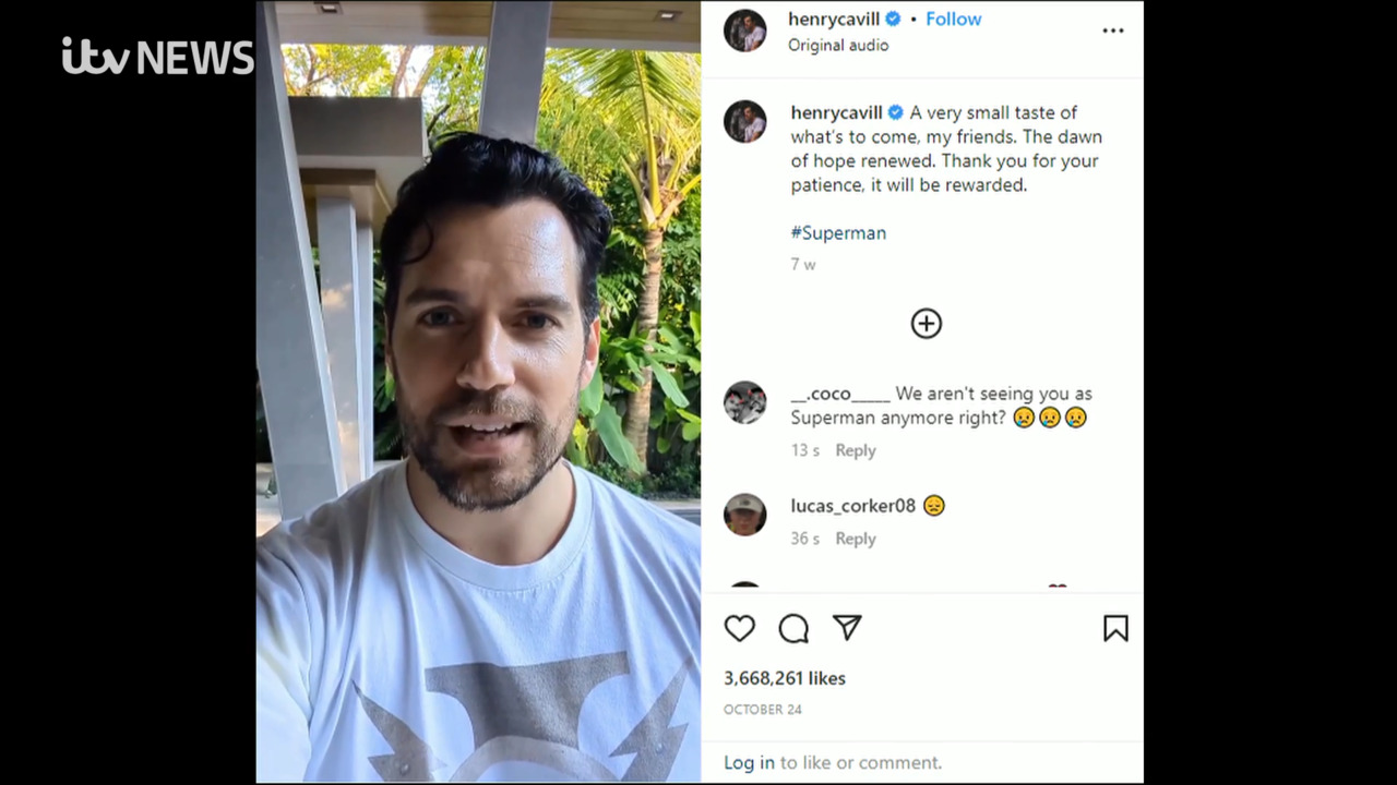 Fans Are Angry As Henry Cavill Shares News Of Being Dropped As