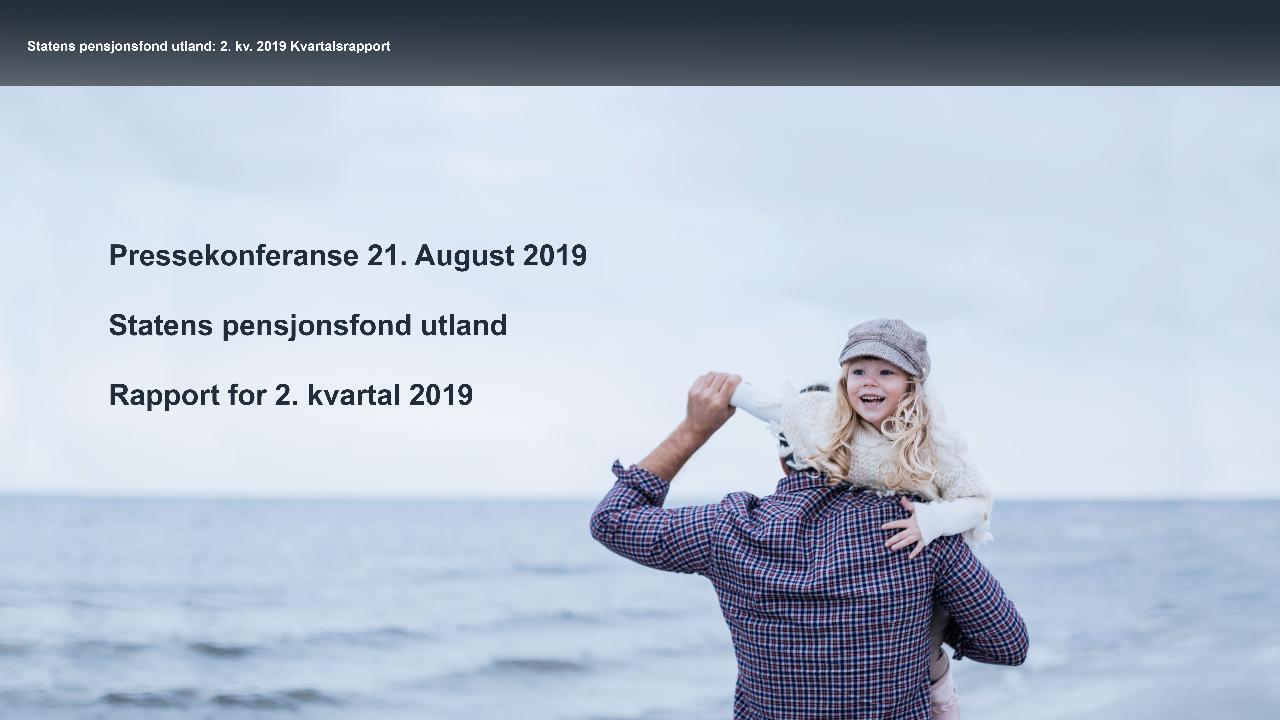 Press conference - 2Q report 2019 (in Norwegian)