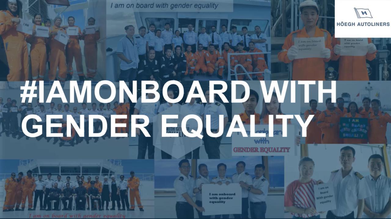 #IAmOnBoard with gender equality, Video