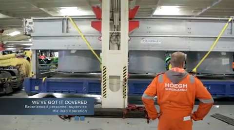 Höegh Autoliners - Loading Driers, Video