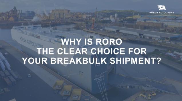 Why is RoRo the clear choice for your breakbulk shipment? , Video
