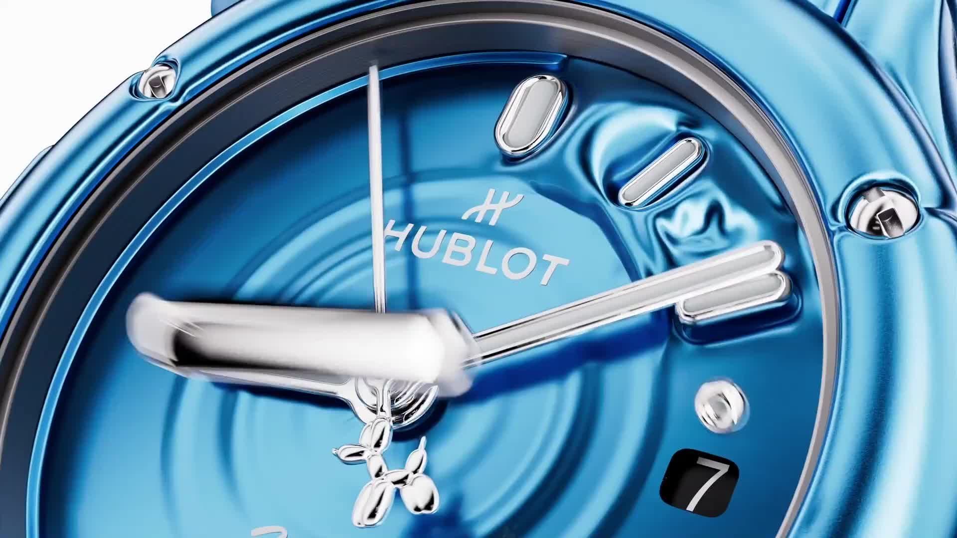 Classic Fusion Balloon Dog By Jeff Koons Red 42 mm | Hublot