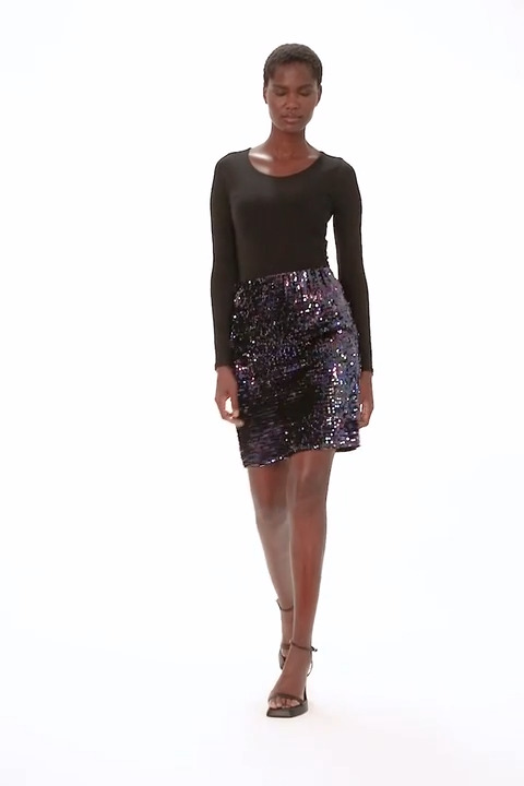 Sequin fitted hotsell pencil skirt