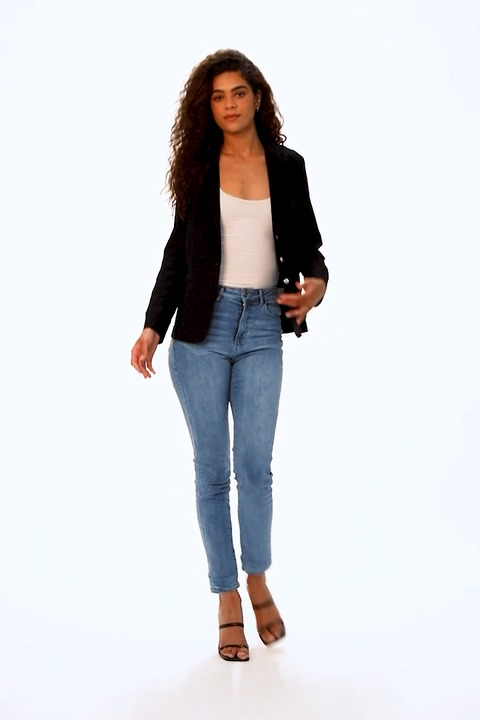 Black blazer with online black jeans