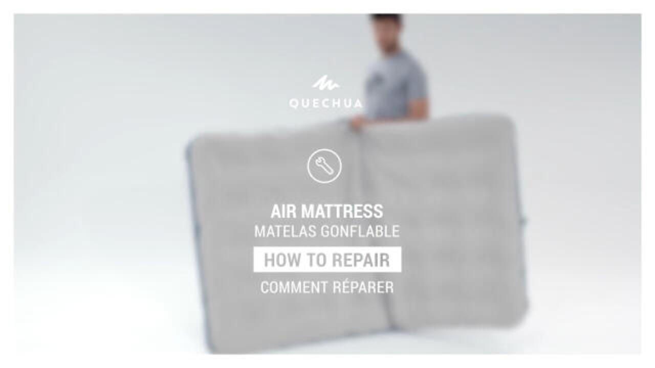 Inflatable, 2-person camping mattress, 190 x 120 cm, Air basic - Video 2