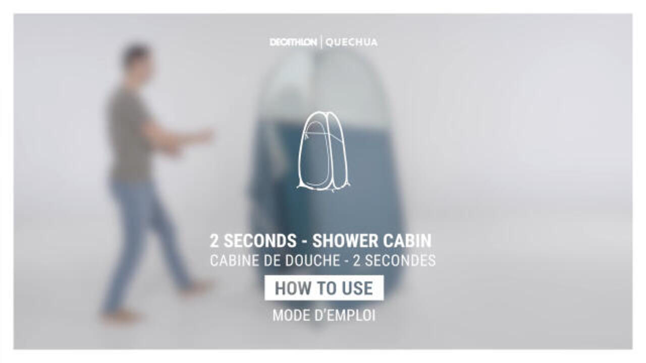 CAMPING SHOWER CUBICLE - 2SECONDS - Video 2