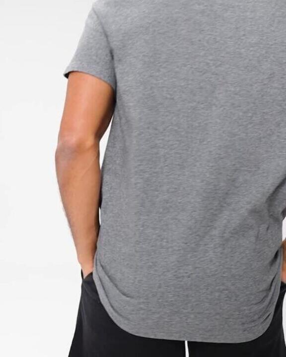 Men's Fitness Cotton T-Shirt 100 Sportee - Grey - Video 2