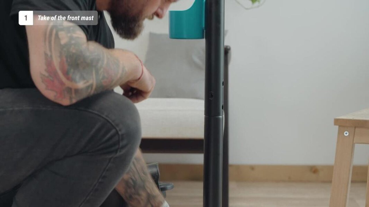 Self-Powered Connected Exercise Bike EB900 B, with Decathlon Warranty - Video 2