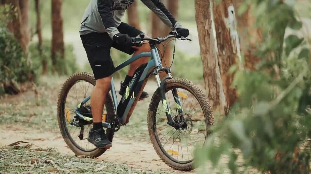 Electric Mountain Bike Rockrider E-ST100 - Video 2