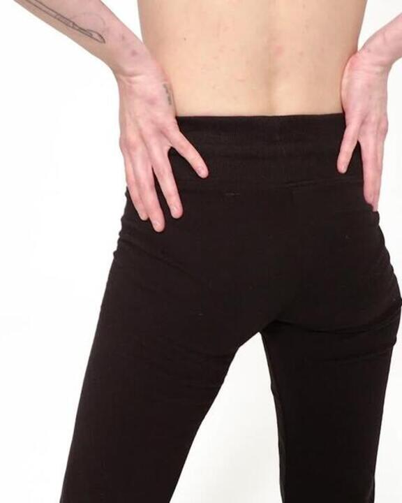 Women Gym Trackpants, Stretchable and Quick Dry 500 - Black - Video 2