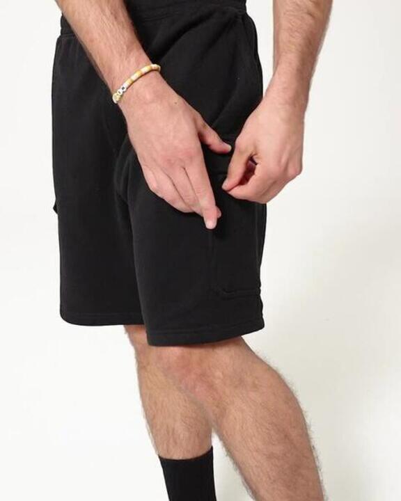 Men's Fleece Cargo Shorts 520 - Ultra Black - Video 2