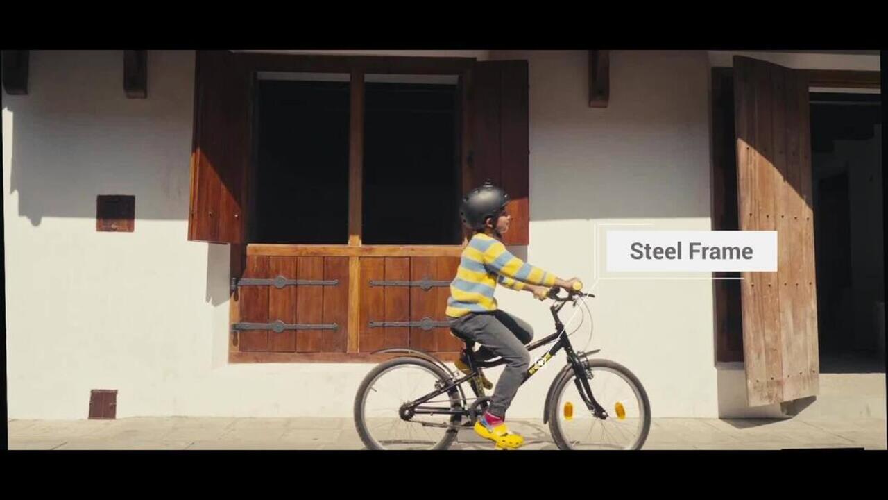 Kids Cycle 6-8 years (20inch) - Riverside 100 - Video 2