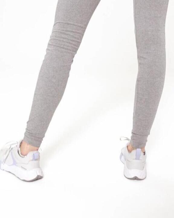 Women's Cotton Gym Legging 500 - Grey - Video 2
