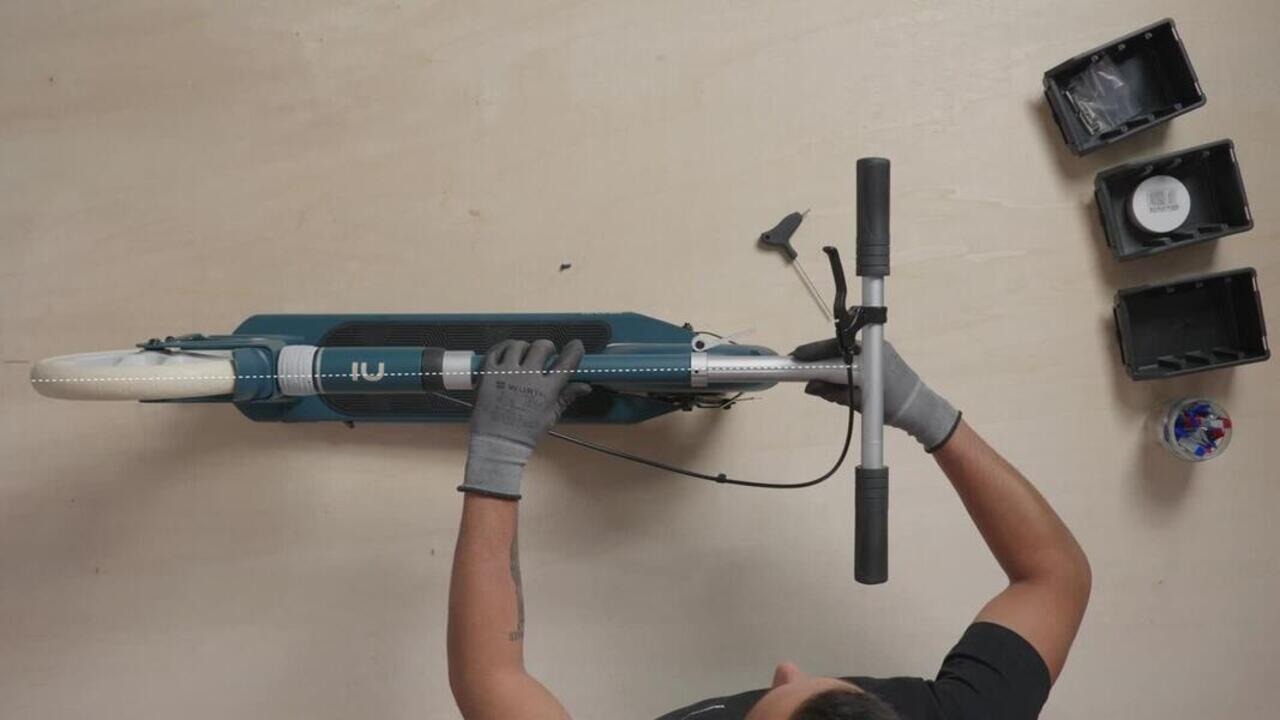 Scooter High Collar Clamp R500 - Video 2