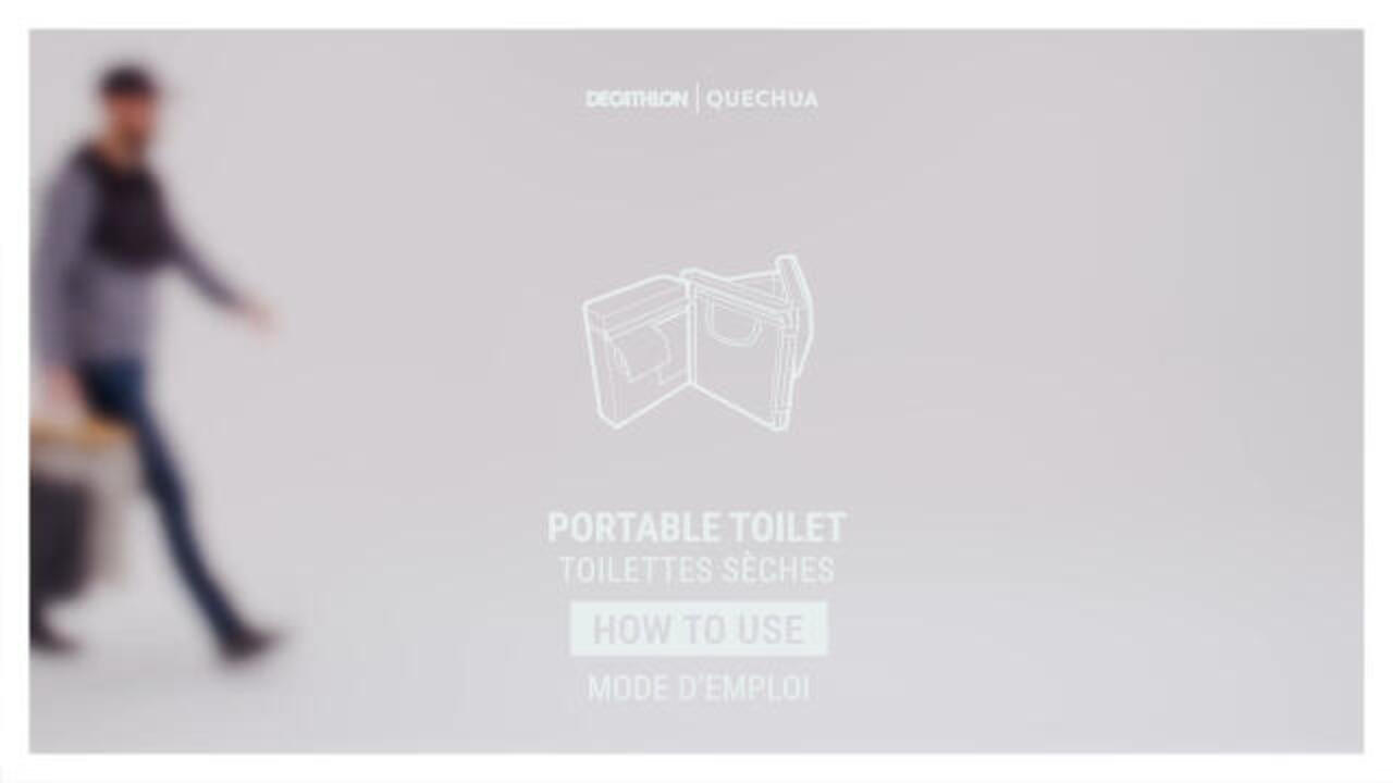 FOLDING DRY TOILETS FOR CAMPING - Video 2