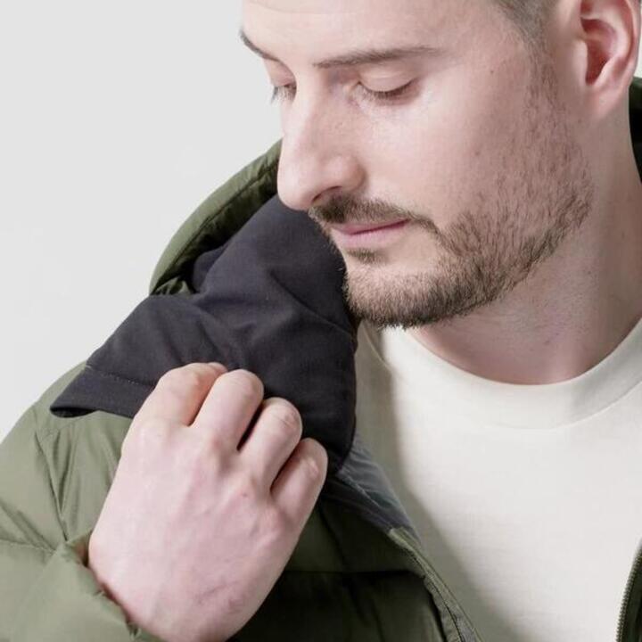 Men Lightweight Packable Down Jacket - MT500 -10°C Green - Video 2