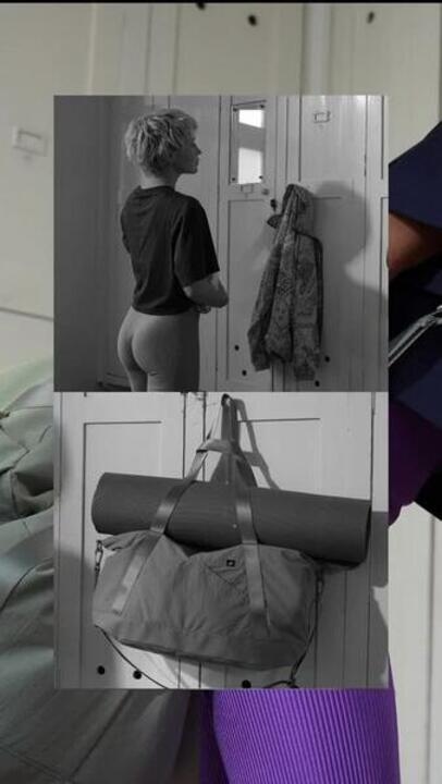 28L sports bag with strap and waterproof pocket - Video 2