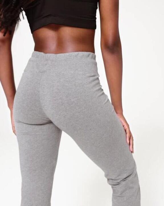 Women Gym Trackpants, Stretchable and Quick Dry 500 - Mottled Grey - Video 2