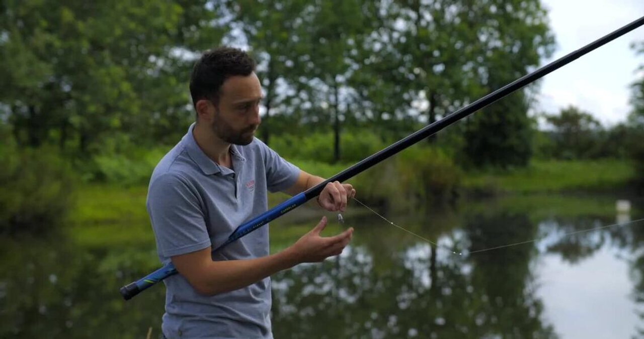 Fishing Rod 10ft Firstfish Travel 300 Kit - Blue - Video 2