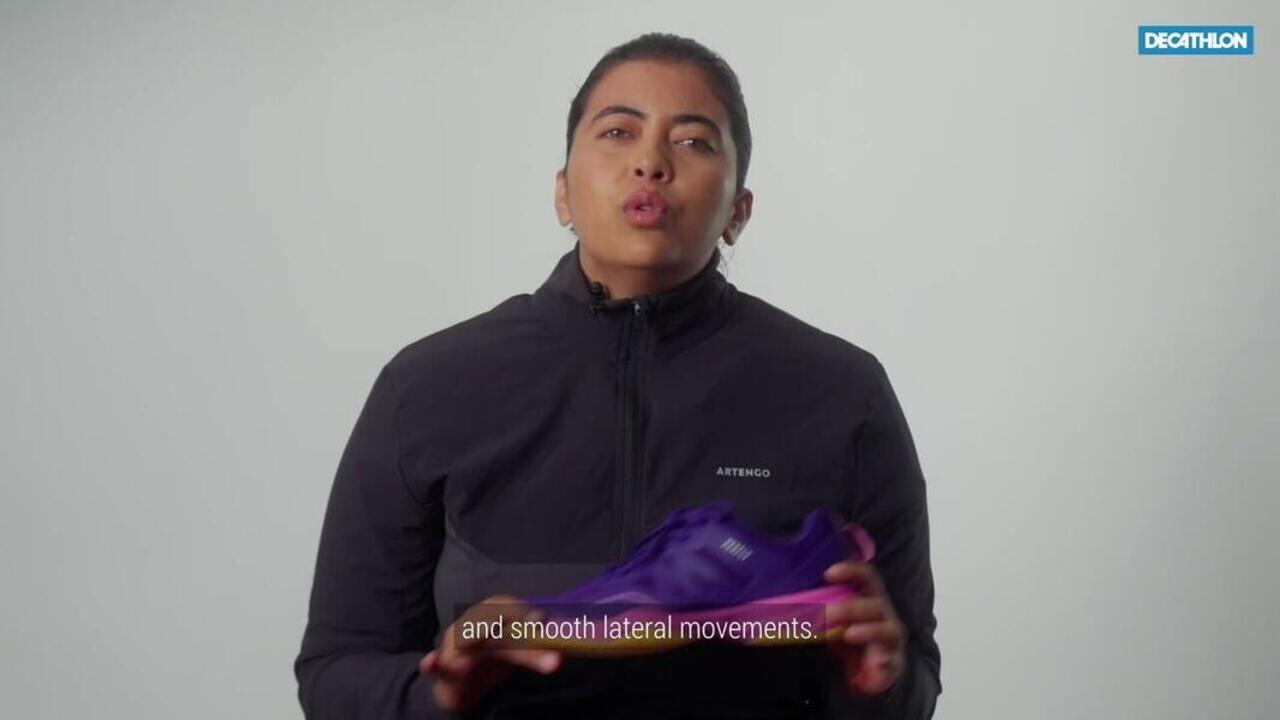 Men Badminton Shoes BS 190 Strap Navy - Video 2