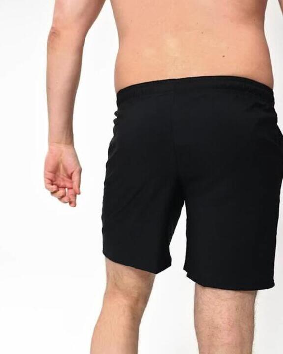 Men Gym Shorts, Stretchable, Quick Dry and Lightweight FST 100 - Black - Video 2