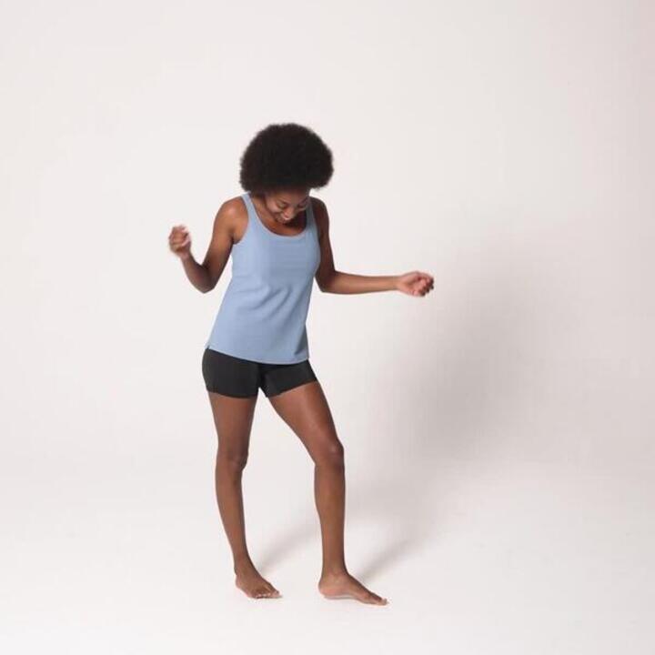 Women's One-Piece Swimsuit Tankini Shorty Heva Tetia Flexible & Supportive Blue - Video 2