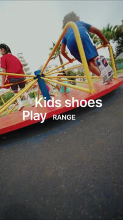 Multi-sports Lightweight Playful Summer Shoes for Kids- White & Pink - Video 2