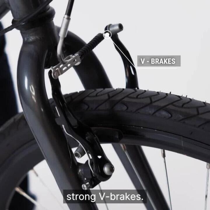 Cycle Hybrid Riverside 120 8 Speed Trigger Shifter Unisex Frame 28 In wheels - Video 2